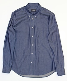 UNION STATION | 【2016-17AW商品】CHAMBRAY STANDARD BUTTON DOWN SHIRT/デニムシャンブレーBDシャツ(シャツ/ブラウス)
