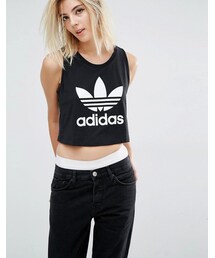 adidas | Adidas adidas Originals Loose Cropped Tank With Trefoil Logo(Tシャツ/カットソー)