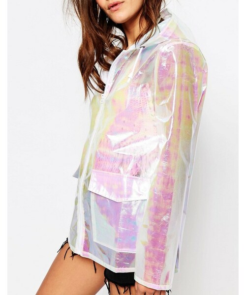 holographic raincoat