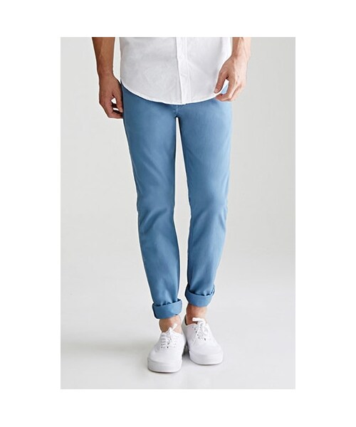 FOREVER 21(フォーエバー トゥエンティーワン)の「スリムフィットデニム(21men_bottom_jeans・メンズ・BLACK/KHAKI/GREY/NAVY/BURGUNDY/GREEN/MUSTARD/BROWN/BRICK/MAUVE/LIGHT BLUE/LIGHT GREEN・28/29/30/31/32/33/34)」の7枚目の写真