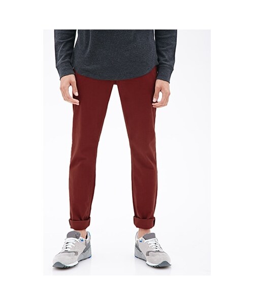 FOREVER 21(フォーエバー トゥエンティーワン)の「スリムフィットデニム(21men_bottom_jeans・メンズ・BLACK/KHAKI/GREY/NAVY/BURGUNDY/GREEN/MUSTARD/BROWN/BRICK/MAUVE/LIGHT BLUE/LIGHT GREEN・28/29/30/31/32/33/34)」の11枚目の写真