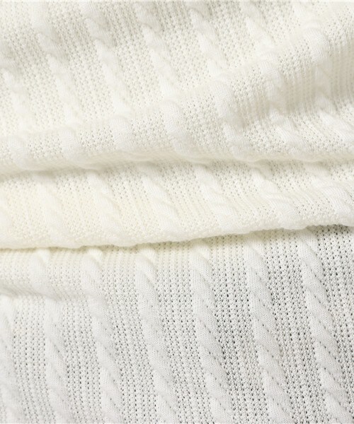 archives（アルシーヴ）の「【店舗限定商品】メローハイネック半袖プルオーバー（Tシャツ/カットソー・レディース・オフホワイト/ブラック/ネイビー・MEDIUM）」の9枚目の写真