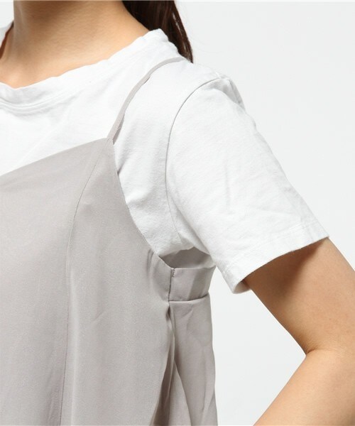 archives（アルシーヴ）の「ラメシフォンキャミ（シャツ/ブラウス・レディース・アイボリー/ブラック/グレー・MEDIUM）」の8枚目の写真