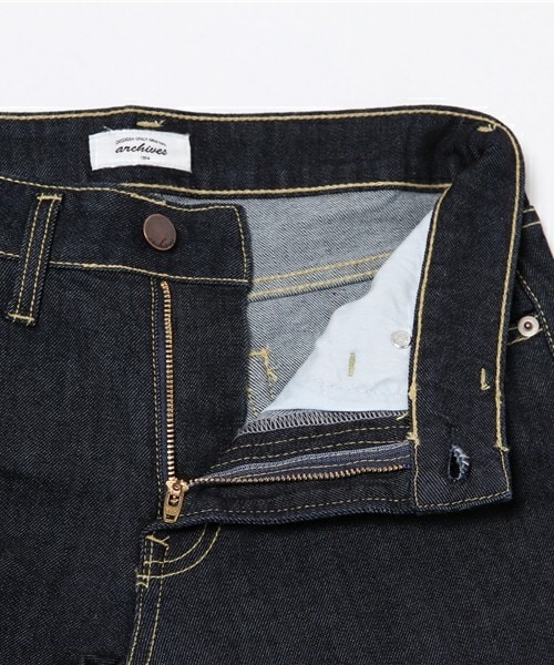 archives（アルシーヴ）の「ガールフレンドデニム（デニムパンツ・レディース・ネイビー/ロイヤルブルー・SMALL/MEDIUM）」の10枚目の写真