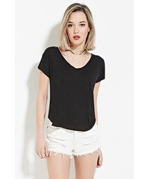 FOREVER 21 | ダメージカットオフデニムショートパンツ(パンツ)