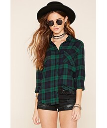 FOREVER 21 | タータンチェックシャツ(トップス)
