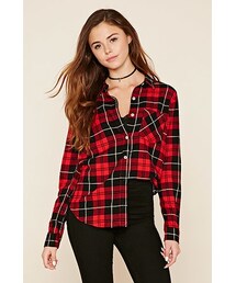 FOREVER 21 | フランネルチェックシャツ(トップス)