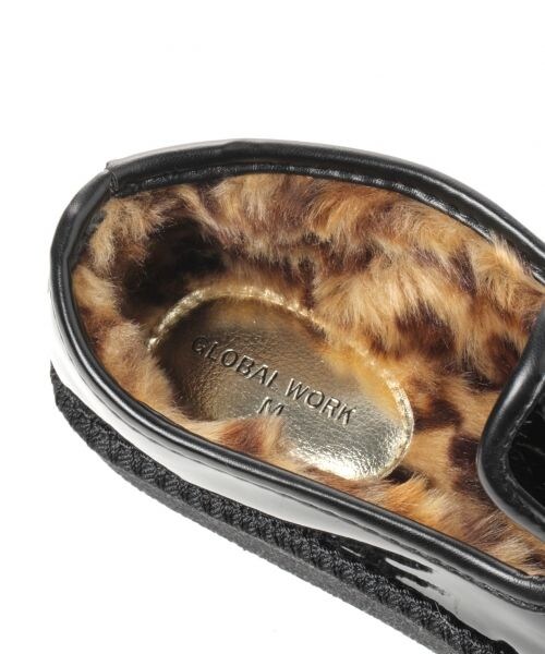 GLOBAL WORK(グローバルワーク)の「ローファーソフトスリッポン(シューズ・ブラック・L(24-24.5cm))」の6枚目の写真