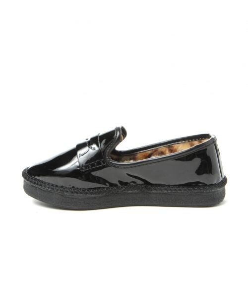 GLOBAL WORK(グローバルワーク)の「ローファーソフトスリッポン(シューズ・ブラック・L(24-24.5cm))」の2枚目の写真