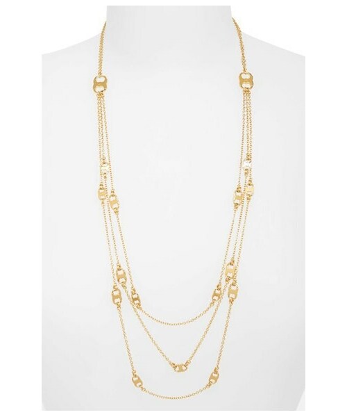 tory burch gemini link necklace