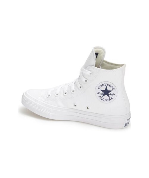 CONVERSE（コンバース）の「Converse Chuck Taylor ® All Star ® 'Chuck II' High Top Sneaker (Women)（スニーカー・レディース・White・Regular 5 M/Regular 5.5 M/Regular 6 M/Regular 6.5 M）」の3枚目の写真