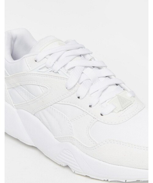 PUMA（プーマ）の「Puma R698 White Sneakers（スニーカー・レディース・White・US 9）」の2枚目の写真