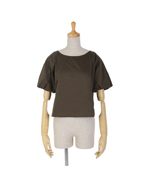 F i.n.t(フィント)の「バックリボンバルーンスリーブブラウス/F i.n.t(シャツ/ブラウス・レディース・その他)」の2枚目の写真