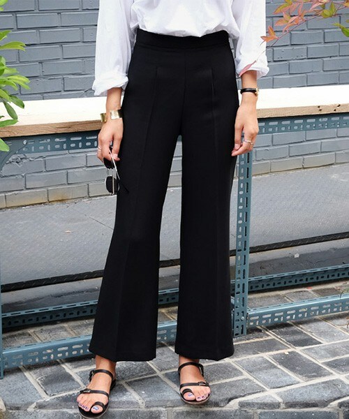 Dholic ディーホリック の ハイウエストブーツカットワイドパンツ その他パンツ Wear