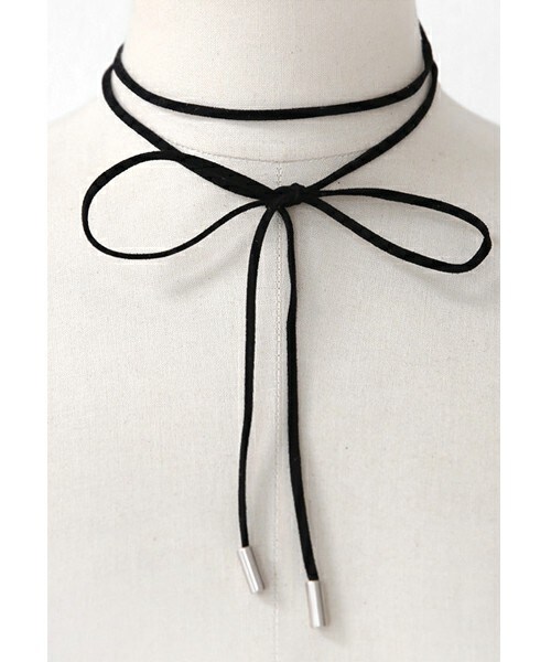 DHOLIC（ディーホリック）の「スエード調ロングマルチネックレス（ネックレス・レディース・クリーム/グレーベージュ/ブラック・FREE）」の2枚目の写真