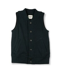 BRANSHES | 衿リブ裏毛ベスト(ベスト)