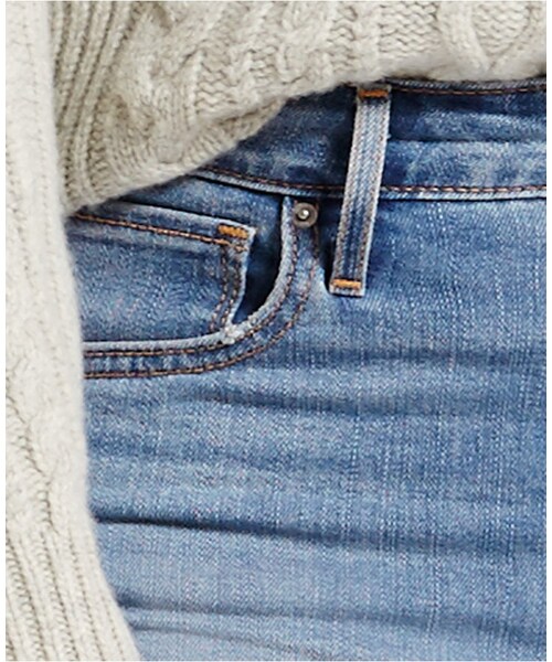 Levi's(リーバイス)の「Levi's Levi's® 721 Ripped High-Rise Skinny Jeans(デニムパンツ・レディース・Blue・24/25/26/27/28/29/30/31/32)」の5枚目の写真