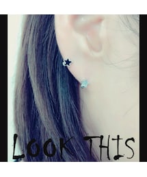 ノーブランド ピアス 両耳 no brand（ノーブランド）の「両耳用（2個セット） スター 星