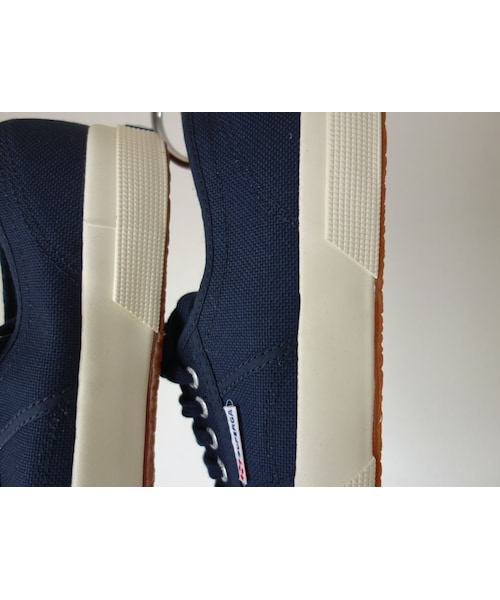 SUPERGA(スペルガ)の「SPERGA スペルガ "2750”キャンバススニーカー WHT&NVY【正規取り扱い品】(スニーカー・メンズ・その他)」の10枚目の写真