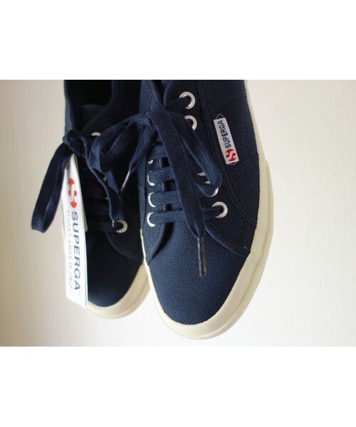 SUPERGA(スペルガ)の「SPERGA スペルガ "2750”キャンバススニーカー WHT&NVY【正規取り扱い品】(スニーカー・メンズ・その他)」の11枚目の写真