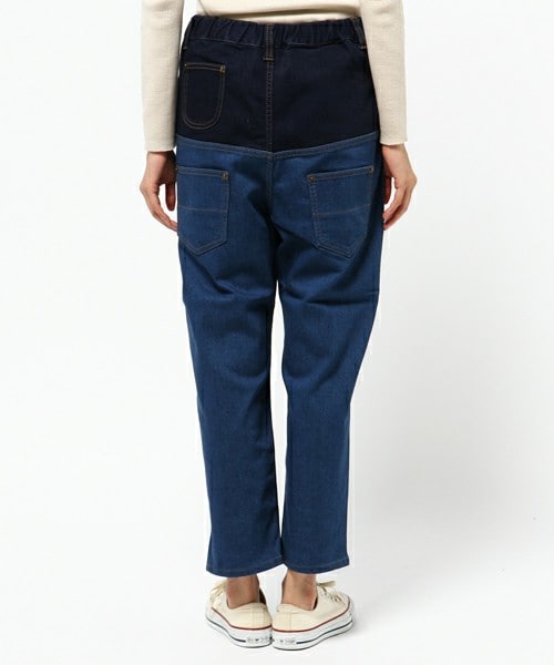 FRAPBOIS(フラボア)の「バイカラーデニム(デニムパンツ・レディース・ブルー/ネイビー・0/1)」の12枚目の写真