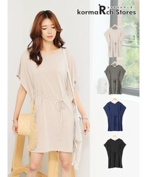 KORMARCH | ドロップショルダーオトナワンピース(ワンピース)