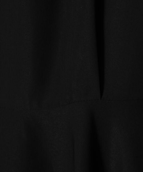 Andemiu（アンデミュウ）の「バックジョーゼットフレアＴ（トップス・オフホワイト/ブラック/キャメル・F）」の13枚目の写真