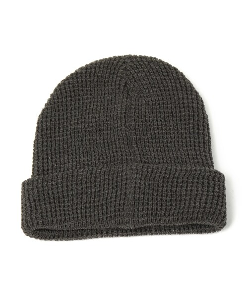studio CLIP（スタディオクリップ）の「畦プレーンニットワッチ（帽子・グレー/チャコール/アイボリー/ブルー・F）」の5枚目の写真