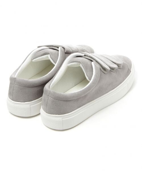 GLOBAL WORK（グローバルワーク）の「ベルクロスニーカー（シューズ・ホワイト/グレー・M(23-23.5cm)/L(24-24.5cm)）」の5枚目の写真