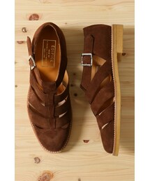 HIROSHI TSUBOUCHI EDIFICE サンダル セール】【HIROSHI TSUBOUCHI / ヒロシ ツボウチ】別注 グルカサンダル