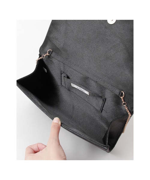 RODE SKO（ロデスコ）の「MALVINA パーティクラッチ（バッグ・レディース・BLACK/GOLD・-）」の15枚目の写真