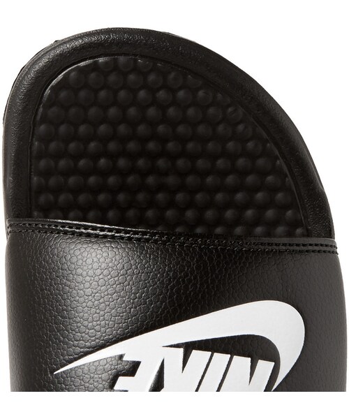 NIKE(ナイキ)の「Nike Benassi JDI Slides(その他シューズ・メンズ・Black/Blue・US10/US11/US12/US13/US14/US6/US7/US8/US9)」の4枚目の写真