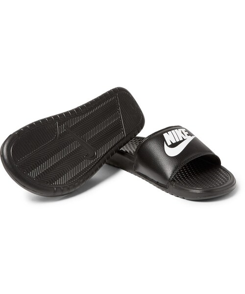 NIKE(ナイキ)の「Nike Benassi JDI Slides(その他シューズ・メンズ・Black/Blue・US10/US11/US12/US13/US14/US6/US7/US8/US9)」の5枚目の写真