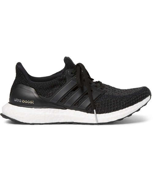 adidas(アディダス)の「Adidas Originals Ultra Boost Rubber-Trimmed Primeknit Sneakers(スニーカー・メンズ・Black・UK12.5/UK8)」の1枚目の写真