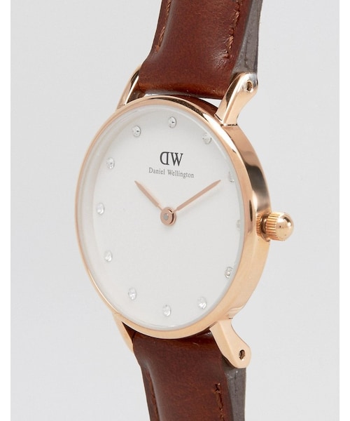 Daniel Wellington（ダニエルウェリントン）の「Daniel Wellington Classic Brown St Andrews Watch（アナログ腕時計・レディース・Brown・One Size）」の3枚目の写真