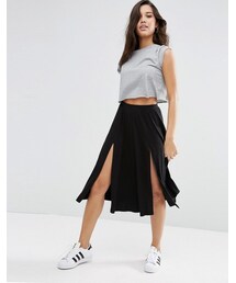 asos | ASOS Midi Skirt with Splices(スカート)