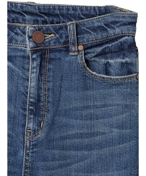 31 Sons de mode（トランテアン　ソン　ドゥ　モード）の「ハイウエストスキニーデニム【スタッフブログ掲載】（パンツ・レディース・サックスブルー/インディゴブルー・36/38）」の3枚目の写真