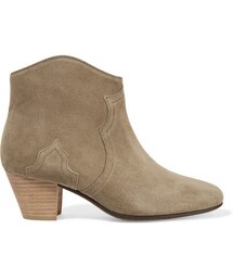 Etoile Isabel Marant | Isabel Marant - étoile The Dicker Suede Ankle Boots - Army green(ブーツ)