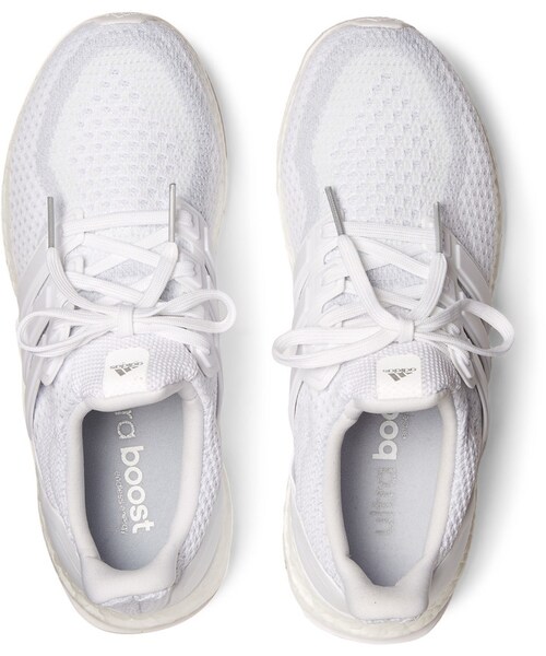 adidas(アディダス)の「Adidas Originals Ultra Boost Rubber-Trimmed Primeknit Sneakers(スニーカー・メンズ・White・UK6.5)」の4枚目の写真