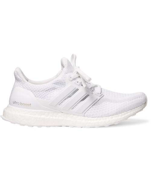 adidas(アディダス)の「Adidas Originals Ultra Boost Rubber-Trimmed Primeknit Sneakers(スニーカー・メンズ・White・UK6.5)」の1枚目の写真