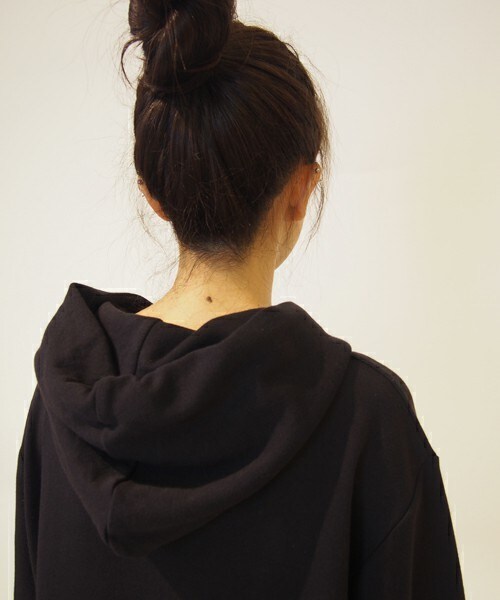 FRAPBOIS（フラボア）の「MIZMARUトレーナーワンピ（ワンピース・レディース・ブラック/グレー・1）」の9枚目の写真