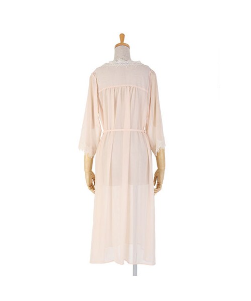 an another angelus（アンアナザーアンジェラス）の「レース使いシフォンガウン/an another angelus limited（その他トップス・レディース・その他）」の3枚目の写真