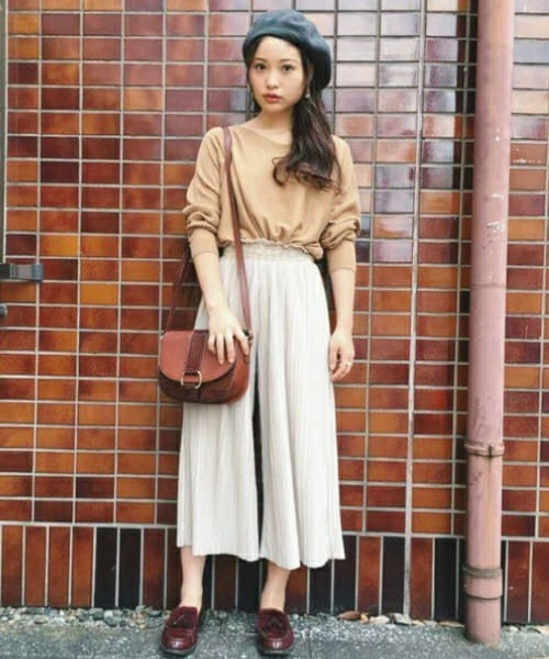 INTERPLANET（インタープラネット）の「《WEARISTA 三橋栄香セレクト》ソリストヒートドルマンニット（ニット/セーター・レディース・ブラック/グレー/キャメル/ワイン・FREE）」の3枚目の写真