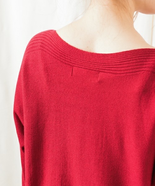 INTERPLANET（インタープラネット）の「《WEARISTA 三橋栄香セレクト》ソリストヒートドルマンニット（ニット/セーター・レディース・ブラック/グレー/キャメル/ワイン・FREE）」の10枚目の写真