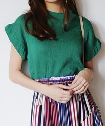 DHOLIC | ボトルネックリンクルTシャツ(Tシャツ/カットソー)