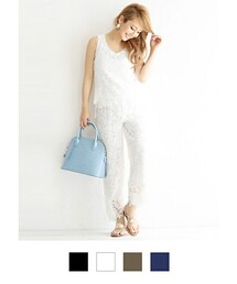 Rocotta by MOERY | Rocotta(ロコッタ)　美丈レースタンクトップ(単品)(タンクトップ)