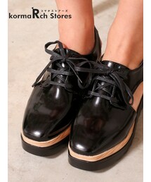 KORMARCH | スクエアトゥバックストラップシューズ(サンダル)