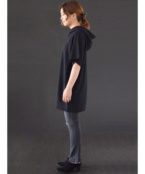 w closet（ダブルクローゼット）の「【A/W】ダメージスキニーパンツ（パンツ・レディース・Dブルー/グレー・FREE）」の4枚目の写真