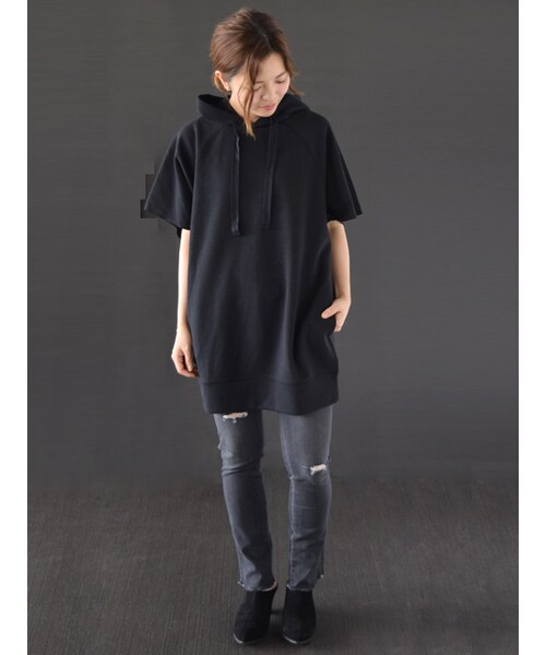 w closet（ダブルクローゼット）の「【A/W】ダメージスキニーパンツ（パンツ・レディース・Dブルー/グレー・FREE）」の10枚目の写真