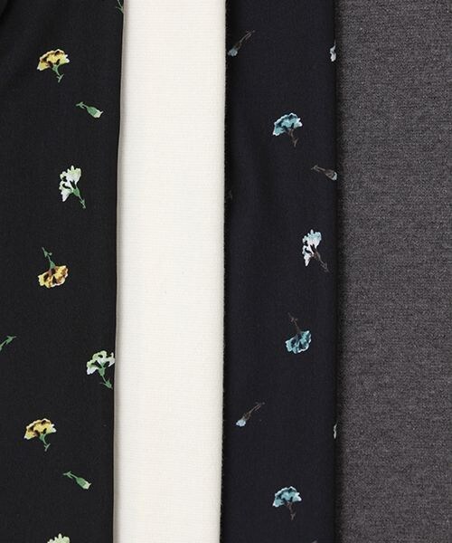 studio CLIP（スタディオクリップ）の「ポリエステルフラワーキャミセットプルオーバー（トップス・ブラック/ネイビー・M/L）」の14枚目の写真